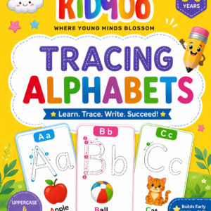 kidyoo tracing lines activity book for kids ages 3 6 | 100 pages of pre writing practice | fine motor skills & pencil control workbook