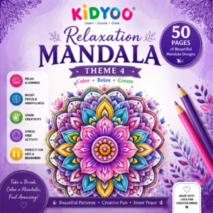 "relaxation mandala art – theme 1 50 unique mandala designs for mindful coloring, relaxation & creativity