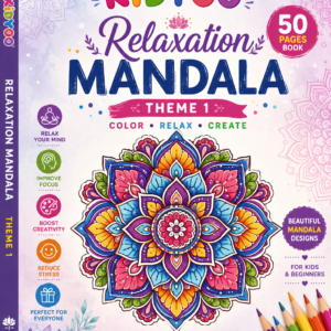 "relaxation mandala art – theme 1 50 unique mandala designs for mindful coloring, relaxation & creativity