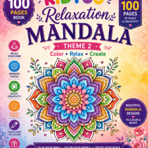"relaxation mandala art – theme 1 50 unique mandala designs for mindful coloring, relaxation & creativity