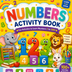kidyoo premium numbers tracing & early math workbook for kids age 2–5 years | 100+ pages | designed using preschool learning principles | number tracing, counting practice, early math activities, pencil control, fine motor skills & school readiness