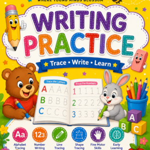 kidyoo premium writing practice workbook for kids age 2–4 years | 100+ pages | designed using preschool learning principles | pencil control, line tracing, pattern tracing, writing confidence, concentration building & early learning development