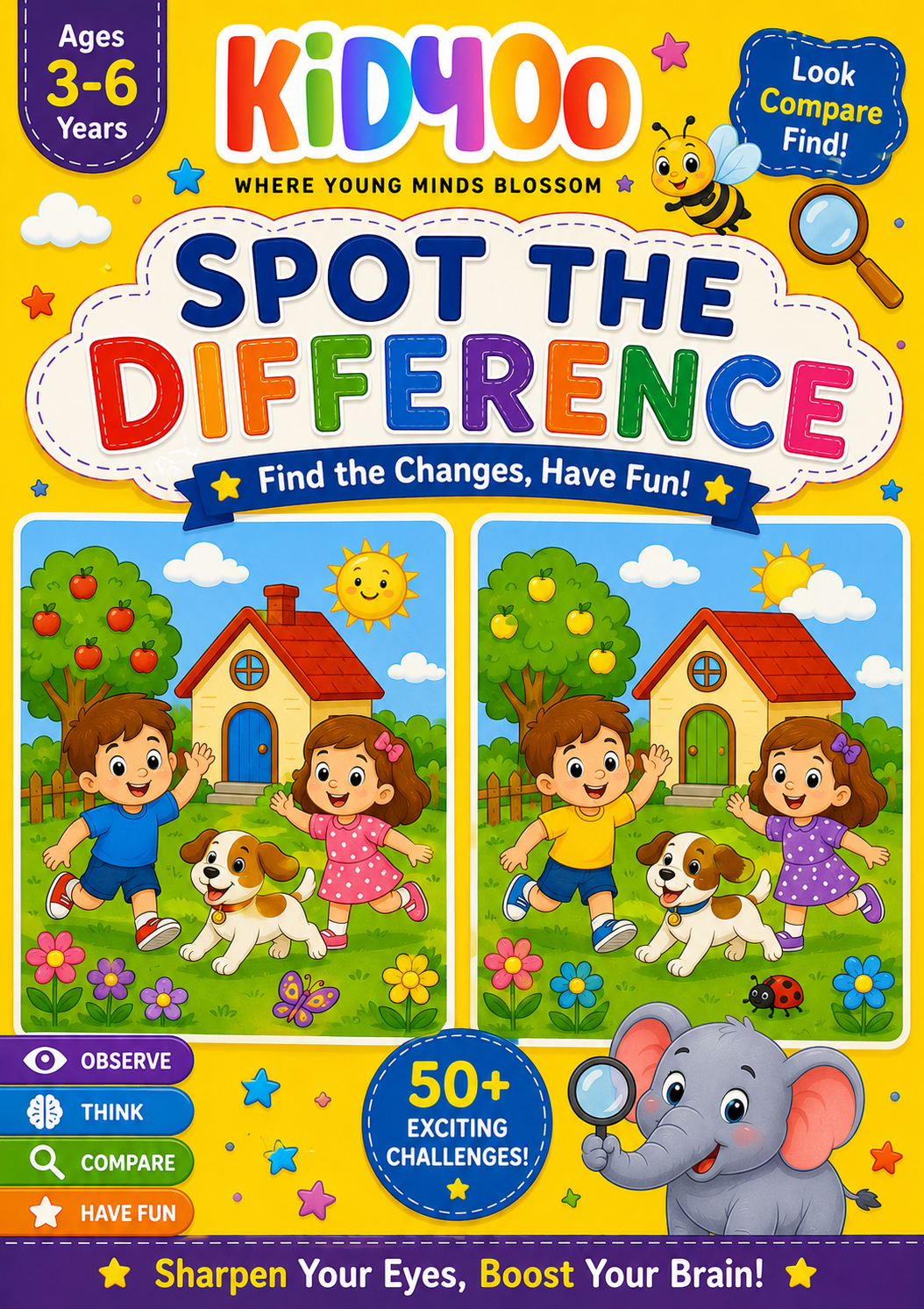 kidyoo premium maze activity book for kids age 3–6 years | 100+ maze challenges | easy, medium & hard mazes | designed using preschool learning principles | adventure mazes, problem solving, critical thinking, hand eye coordination & brain development kidyoo premium maze activity book for kids age 3–6 years | 100+ maze challenges | easy, medium & hard mazes | designed using preschool learning principles | adventure mazes, problem solving, critical thinking, hand eye coordination & brain development