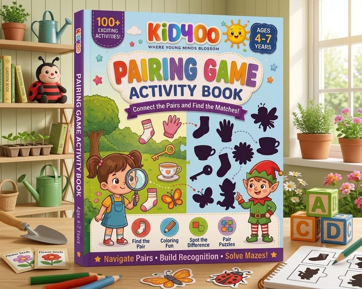 kidyoo premium counting & matching activity workbook for kids age 2–5 years | 100+ pages | designed using preschool learning principles | counting games, matching activities, number recognition, quantity learning, early math skills, logical thinking & brain development kidyoo premium counting & matching activity workbook for kids age 2–5 years | 100+ pages | designed using preschool learning principles | counting games, matching activities, number recognition, quantity learning, early math skills, logical thinking & brain development